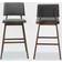 Baxton Studio Colton Bar Stool 107.4cm 2pcs