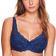 Pour Moi Flora Lightly Padded Underwired Bra - Navy