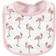 Hudson Cotton Bib and Headband Set 5-pack Painted Flamingo