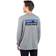 Patagonia Men's Long-Sleeved P-6 Logo Responsibili-Tee - Gravel Heather