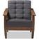 Baxton Studio Larsen Lounge Chair 83.1cm