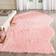 Safavieh Faux Sheep Skin Collection Pink 152.4x243.84cm