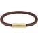 Hugo Boss Braided Bracelet - Gold/Brown