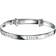 D For Diamond Twinkle Twinkle Little Star Bangle - Silver/Transparent