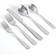 Gibson Home Hammered Cutlery Set 46pcs