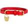 Shires Digby & Fox Rolled Leather Dog Collar XXS