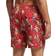 Superdry Vintage Hawaiian Swim Shorts - Red