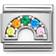 Nomination Composable Classic Link Rainbow - Silver/Multicolour