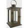 Stonebriar Rustic Wooden Candle Holder Lantern Lantern 28cm