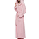 Arus Premium Fleece Full Length Bathrobe - Pink