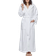 Arus Premium Fleece Full Length Bathrobe - White