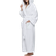 Arus Premium Fleece Full Length Bathrobe - White