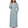 Arus Premium Fleece Full Length Bathrobe - Seafoam