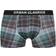 Urban Classics Organic Boxer Shorts 5-pack - Cherry/Black/Blue