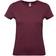 B&C Collection Women's E150 Short-Sleeved T-shirt - Burgundy