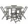Safavieh Arvin Patio Dining Set, 1 Table incl. 4 Chairs