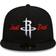 New Era X Just Don Houston Rockets 59FIFTY Fitted Cap -Black