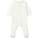 Petit Bateau Babie's Organic Cotton Sleepsuit - Marshmallow White/Multico White (A03UG01070)