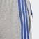 Adidas Boy"s Essentials 3-stripes Shorts - Medium Grey Heather / Royal Blue (HN6720)