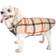 Petlife Allegiance Classical Insulated Plaid Fashion Dog Jacket Medium