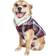 Petlife Puddler Classical Fashion Plaid Dog Coat Large