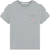 Maison Kitsuné Tricolor Fox Patch Classic Pocket T-shirt Unisex - Grey Melange