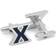 Cufflinks Inc Xavier University Musketeers Cufflinks - Silver/Blue/White