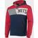 Mitchell & Ness New Jersey Nets Hardwood Classics Colorblock Pullover Hoodie Sr