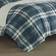 Nautica Crossview Plaid Bedspread Blue (243.84x218.44cm)