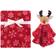 Hudson Plush Blanket and Security Blanket 2-pack Reindeer