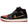 Nike Air Jordan 1 Mid SE Siempre Familia - Black/Sail/Roma Green/Chile Red