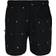 Urban Classics Embroidery Swim Shorts - Black/Palmtree