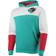 Mitchell & Ness Vancouver Grizzlies Hardwood Classics Fusion 2.0 Colorblock Pullover Hoodie Sr