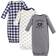 Hudson Baby Gowns 3-pack - Football (10153139)