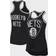 G-III Sports by Carl Banks Brooklyn Nets Showdown Burnout Tank Top W