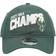 New Era Milwaukee Bucks 2021 Nba Finals Champions Block On The Court 9Twenty Adjustable Hat Men - Hunter Green