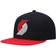 Mitchell & Ness Portland Trail Blazers Team Two-Tone 2.0 Snapback Hat Men - Black/Red