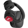 Strategic Printing Nebraska Huskers Team Stripe Design Wireless Bluetooth Headphones With Case