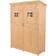 OutSunny Garden Shed Tool Storage Cabinet Double Door