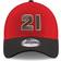 New Era Wood Brothers Racing 9FORTY Snapback Adjustable Hat Men - Scarlet/Black