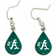 WinCraft Oakland Athletics Tear Drop Dangle Earrings