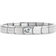 Nomination Classic December Birthstone Bracelet - Silver/Black/Blue