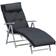 OutSunny Sun Lounger Recliner Foldable Padded Seat