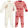 Hudson Fleece Sleep N Play 2-Pack- Reindeer (11156643)