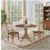 International Concepts Dual Dining Set 106.7x106.7cm 3pcs