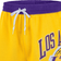 Nike Los Angeles Lakers 75th Anniversary Courtside Fleece Shorts Men