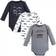 Hudson Cotton Long-Sleeve Bodysuits 3-pack - Cars (10118776)