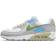 Nike Air Max 90 M - White/University Blue/Wolf Grey/Chlorophyll