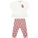 Moschino Kid's Bear Logo Tee & Heart Print Leggings Set- Sweet