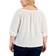 Tommy Hilfiger 3/4-Sleeve Top Plus Size - Ivory